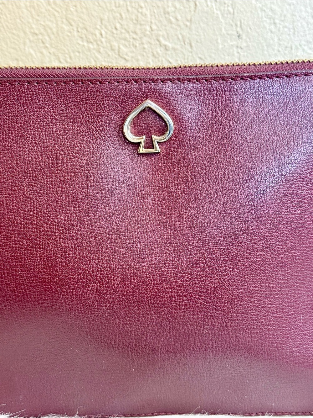 Kate Spade Adel Burgundy Medium Crossbody Bag - Picture 3 of 15